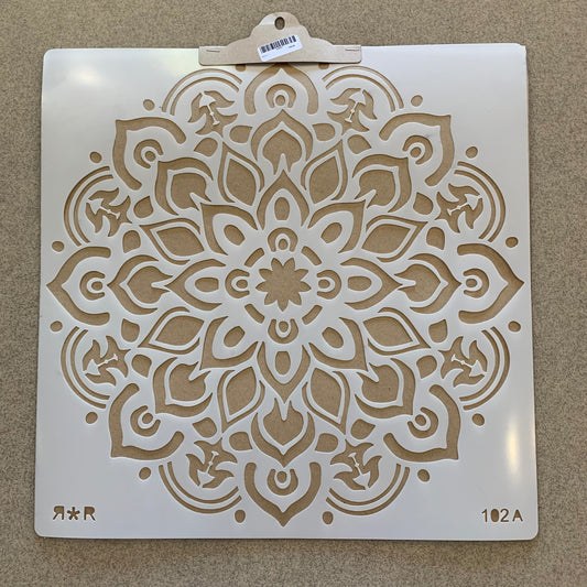 Mandala Stencil 102B