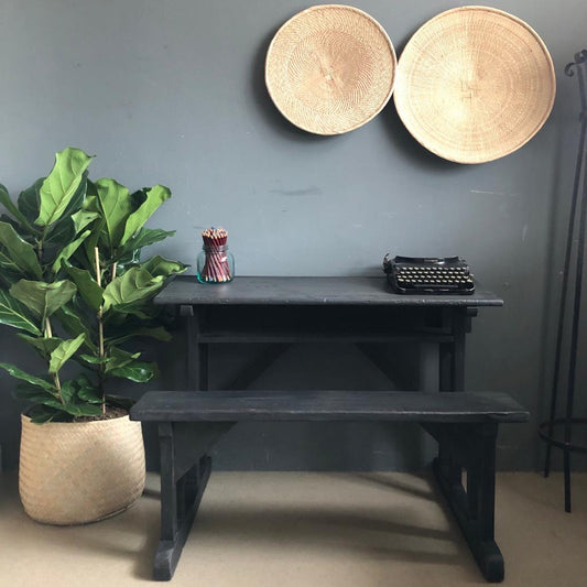 Childs Desk with attached seat