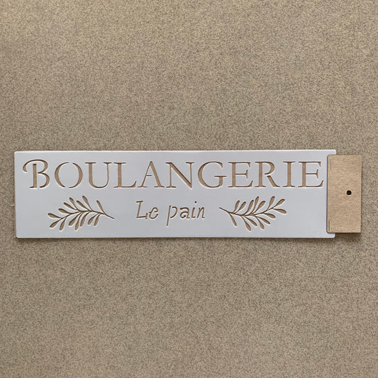 Boulangerie Stencil